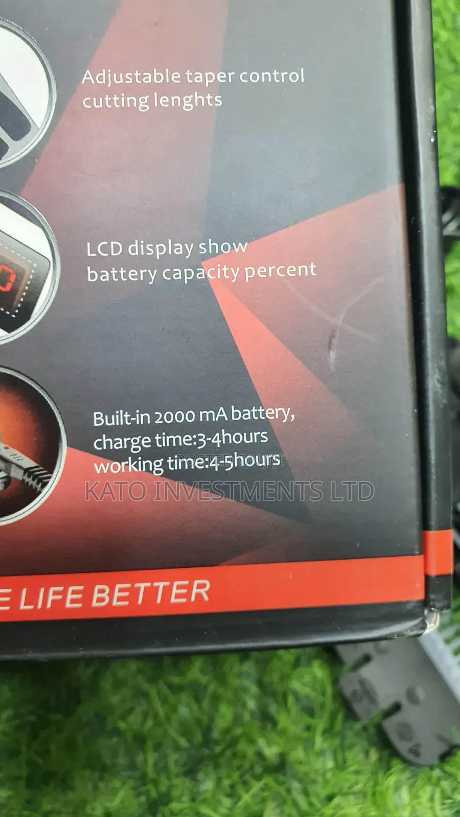 Geemy Professional Hair Clipper 5hours Working Time
