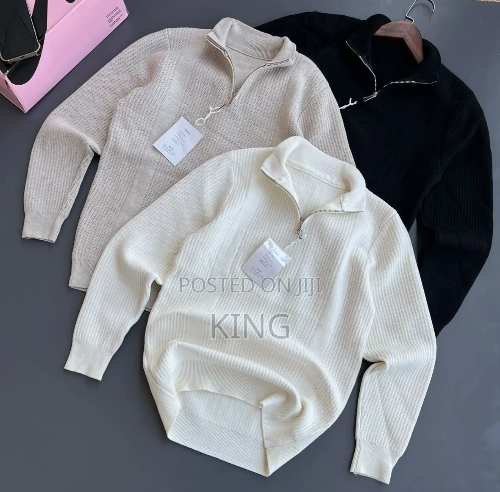 Quarter Zipper Sweater