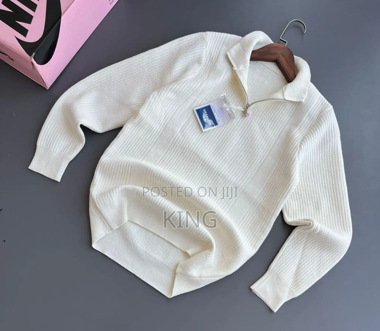 Quarter Zipper Sweater