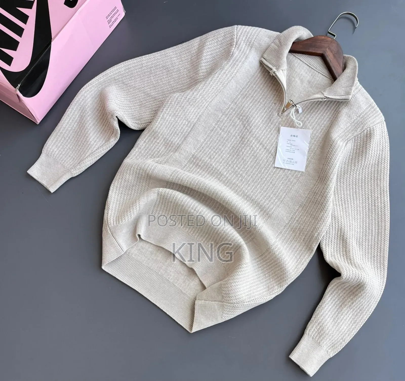 Quarter Zipper Sweater