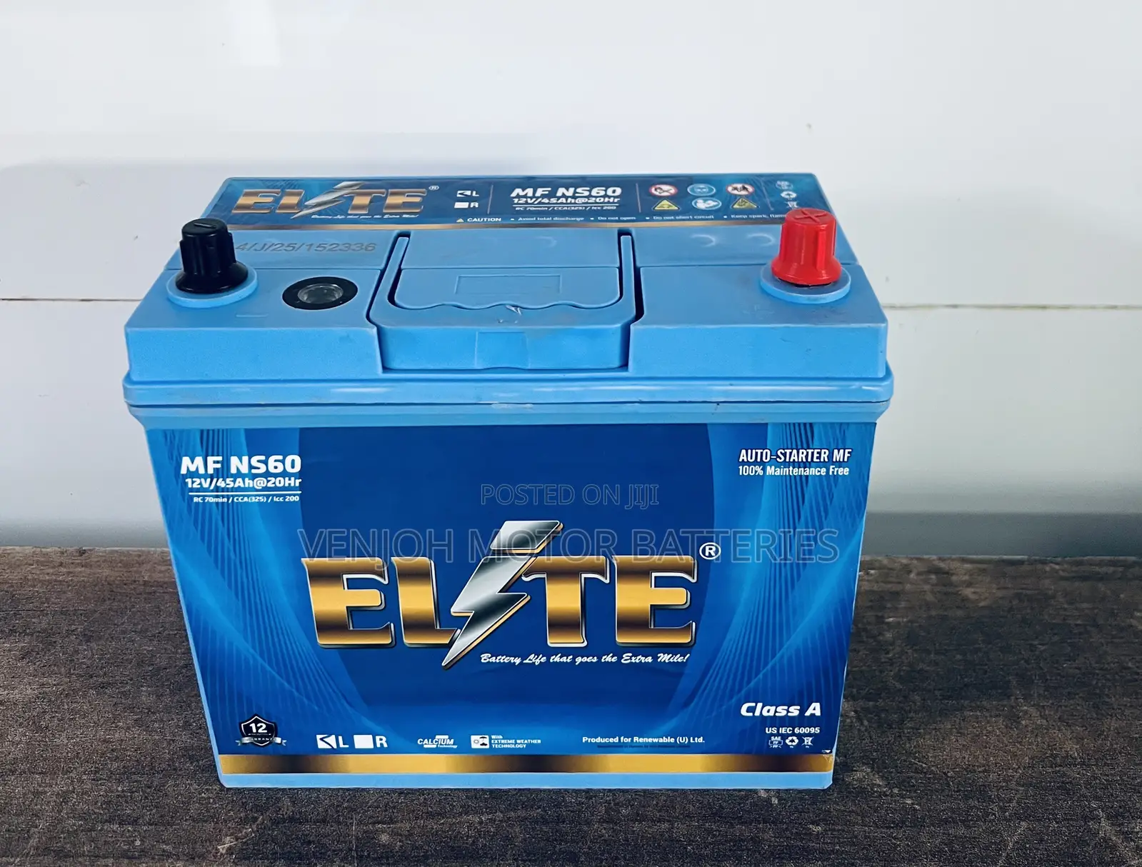 Ns60 Elite Car Battery