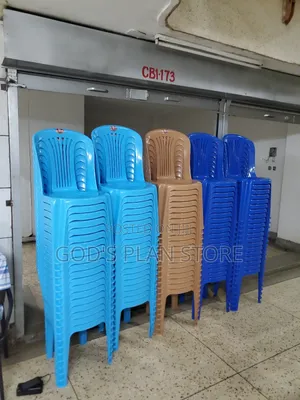 Plactic Chairs Plastic Chairs Light Blue Brown Blue