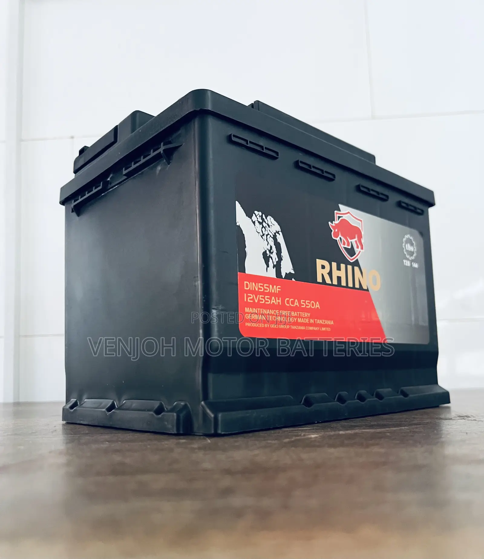 Din55 Rhino Car Battery