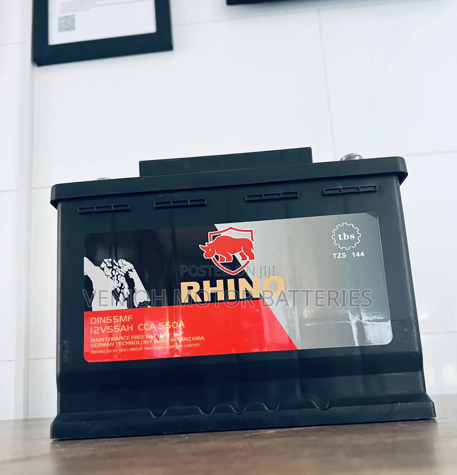 Din55 Rhino Car Battery