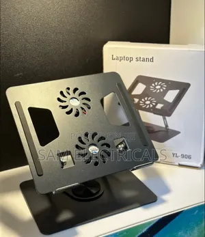 360° Rotating Laptop Stand With Cooling Fan