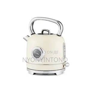 Geepas Cream Classic Automatic Cordless Electric Kettle Gk-38074 Cr