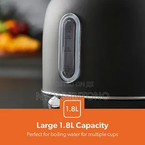 Geepas Black Classic Automatic Cordless Electric Kettle Gk-38074 Bk