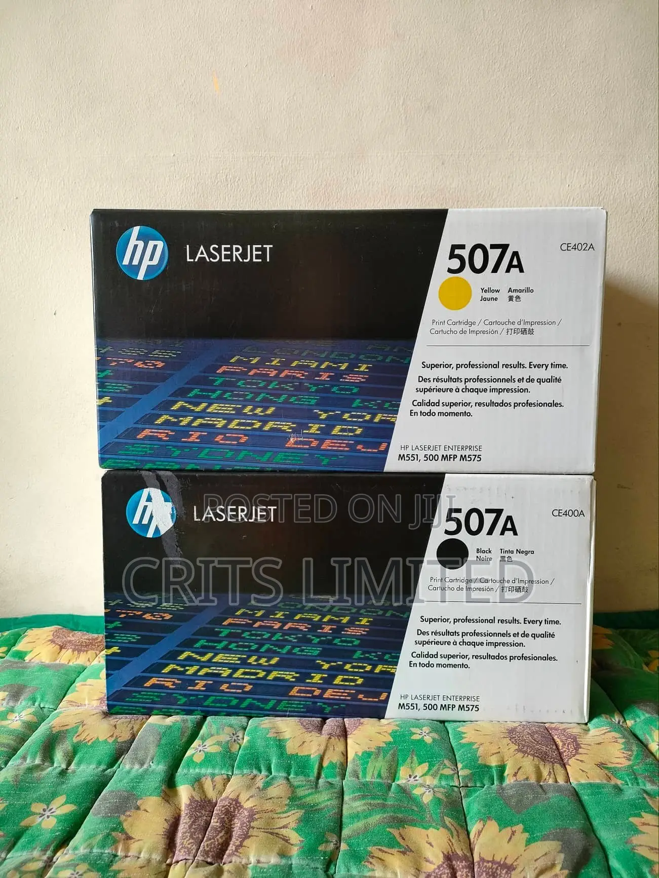 Hp 507a Original Laserjet Toner Cartridges