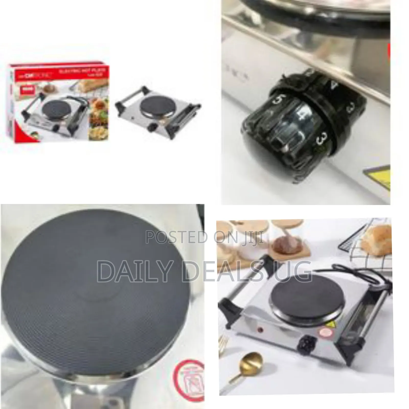 Cntronic Lee528 Single Burner Electric Hot Plate With Solid Plate