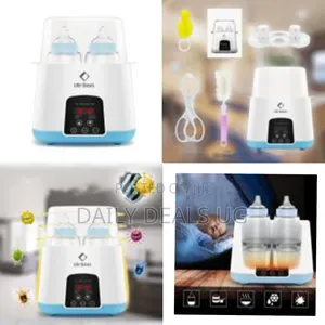 4-in-1 Baby Bottle Cleaner,Multi-Function Electric Baby Bottle Warmer