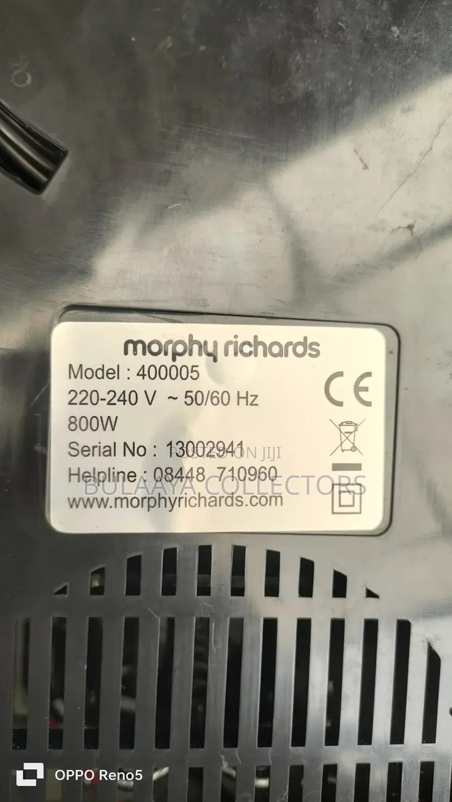 Morphy Richards Accents Stand Mixer, Uk Used.