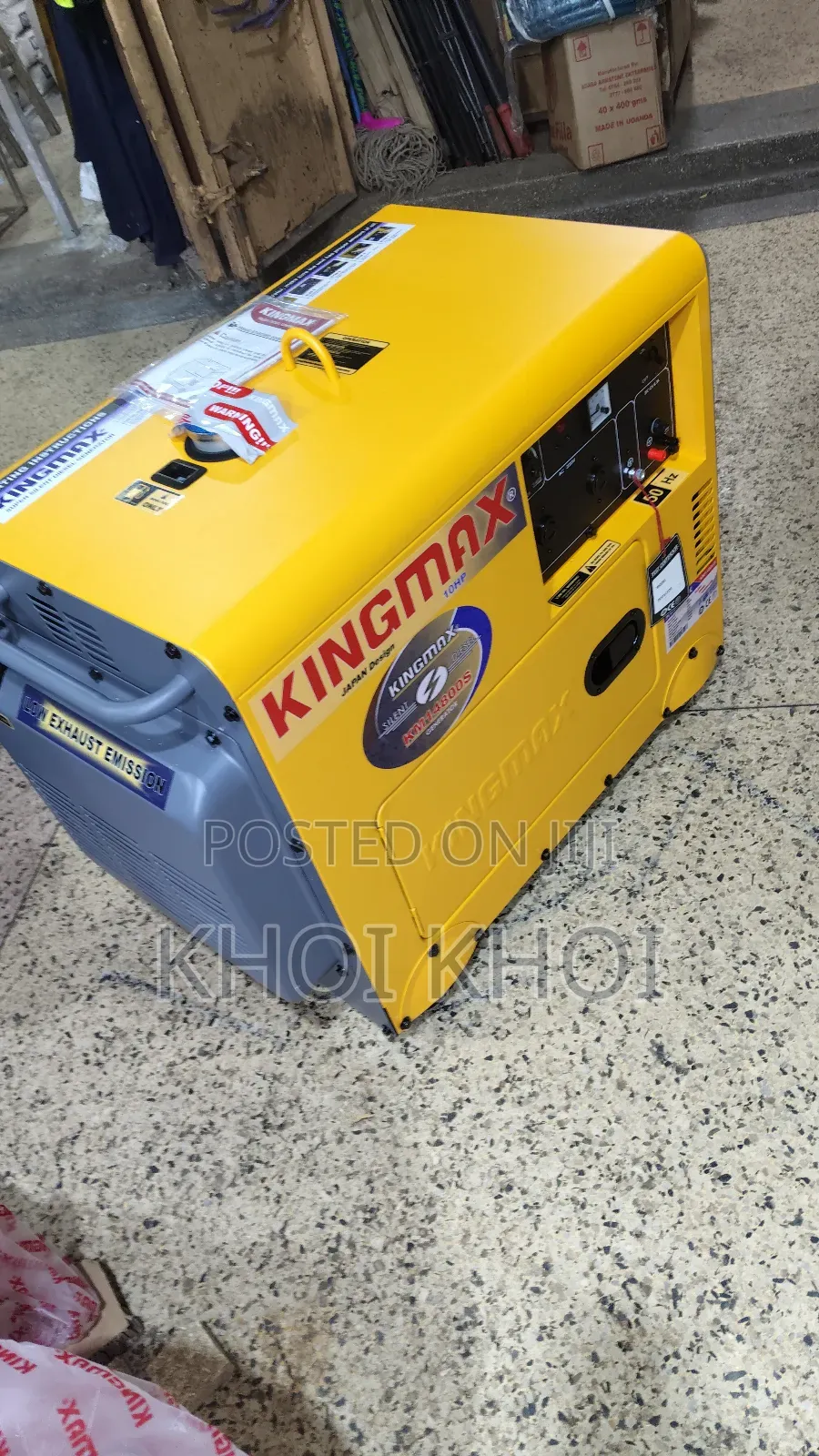 Diesel Generator Kingmax 7.5kva