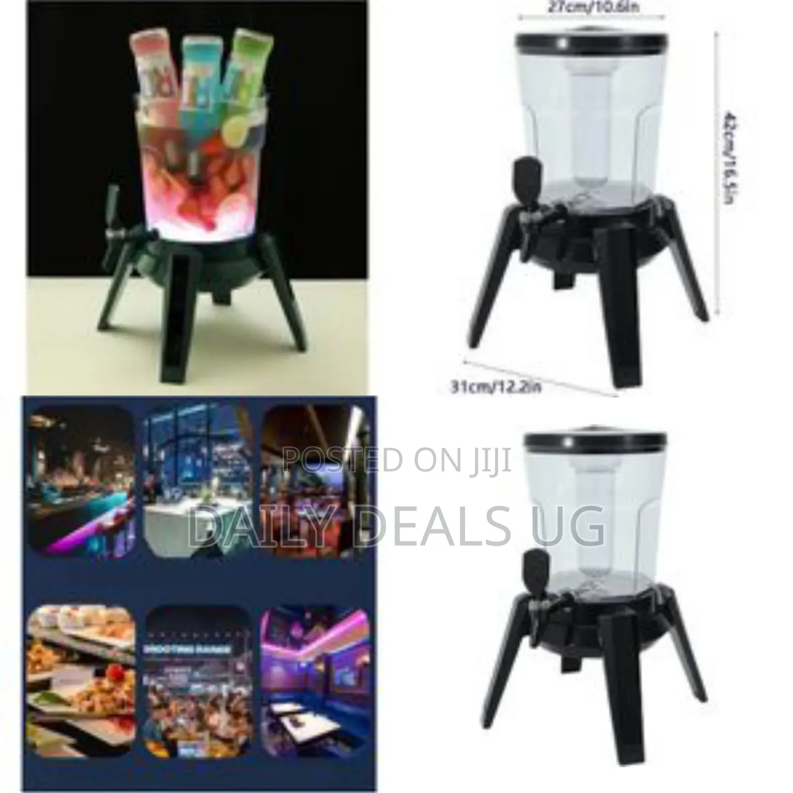 Beer Tower 3l/102oz Beverage Dispenser Distribution Wine Bar Beer