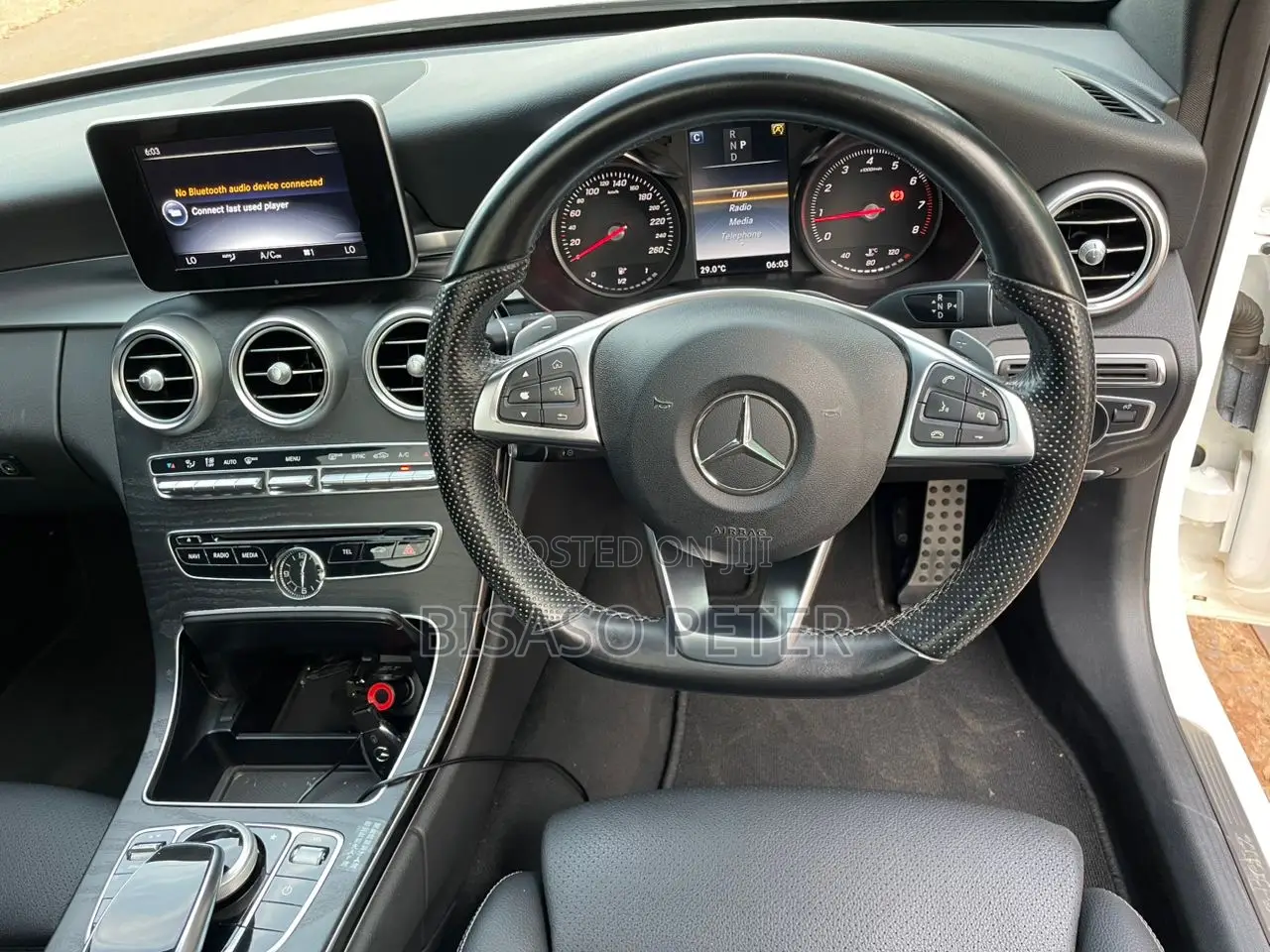 Mercedes-Benz C200 2017 White