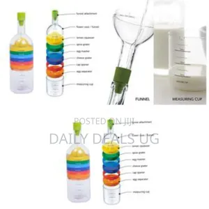 8 in 1 Kitchen Tool Set Multipurpose Bottle - Multi-Color