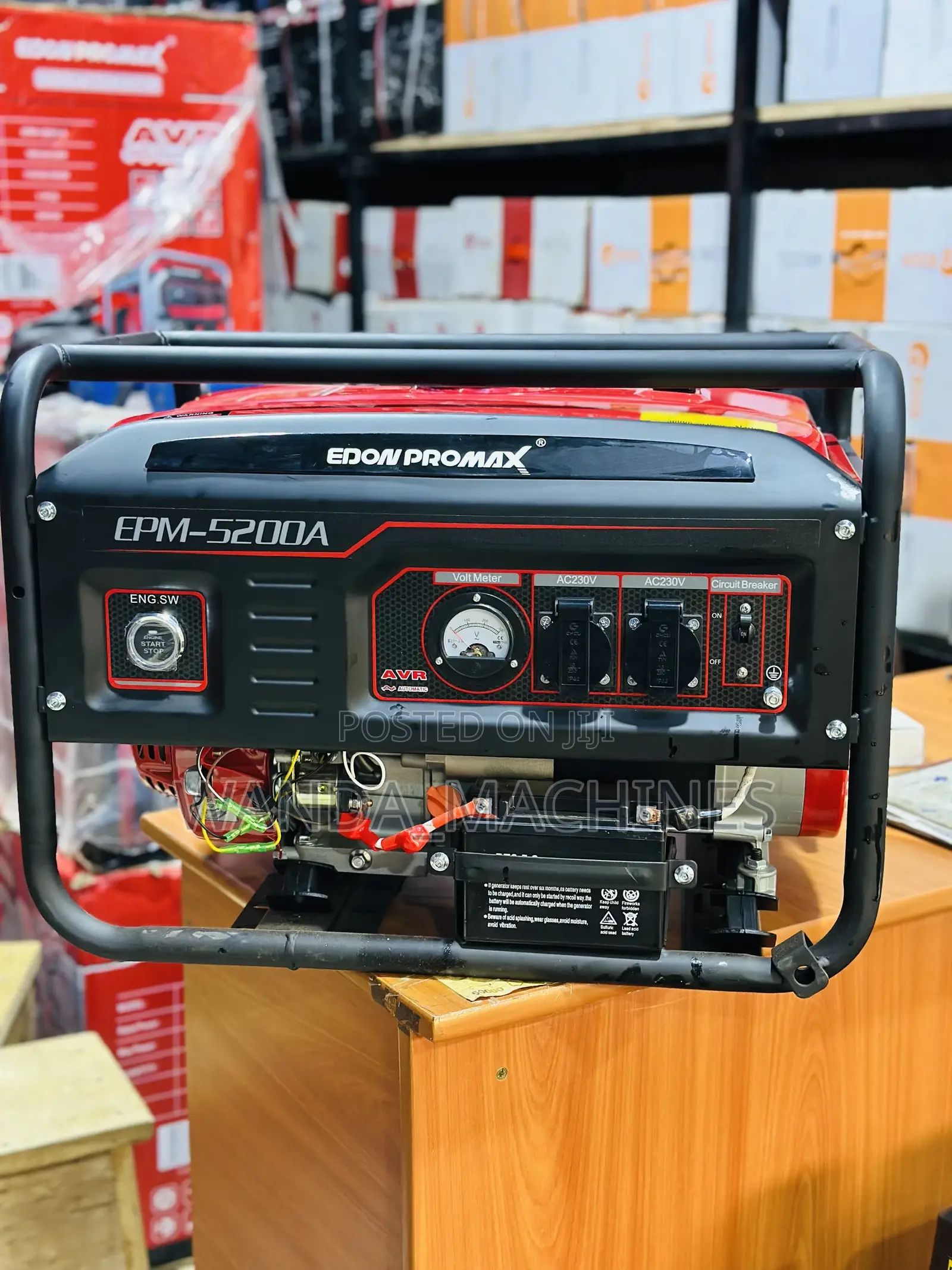 Gasoline Generator 4kva Remote Control