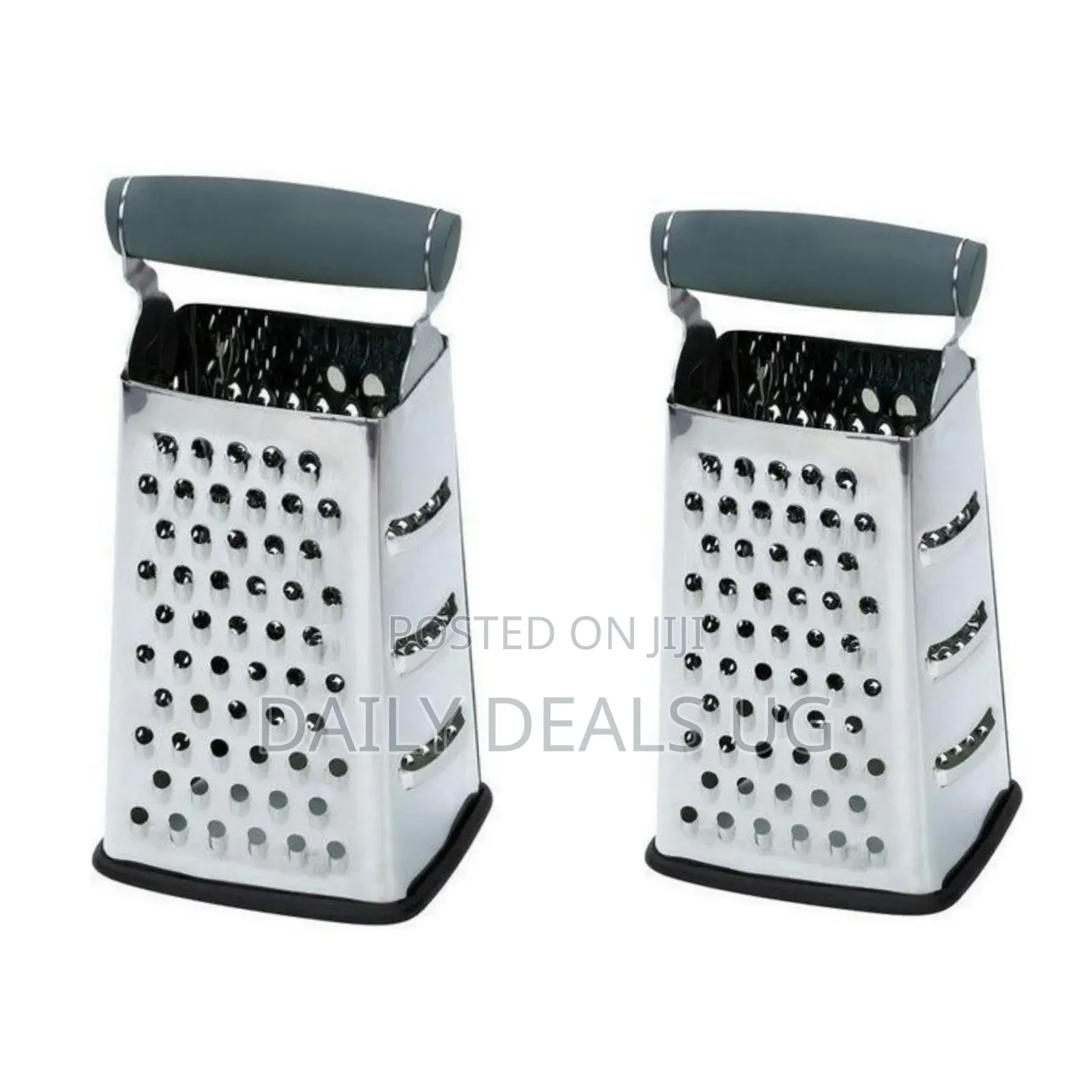4 Sided Stainless Steel Grater-Silver