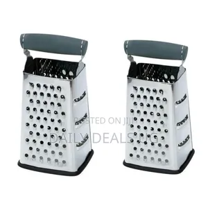 4 Sided Stainless Steel Grater-Silver