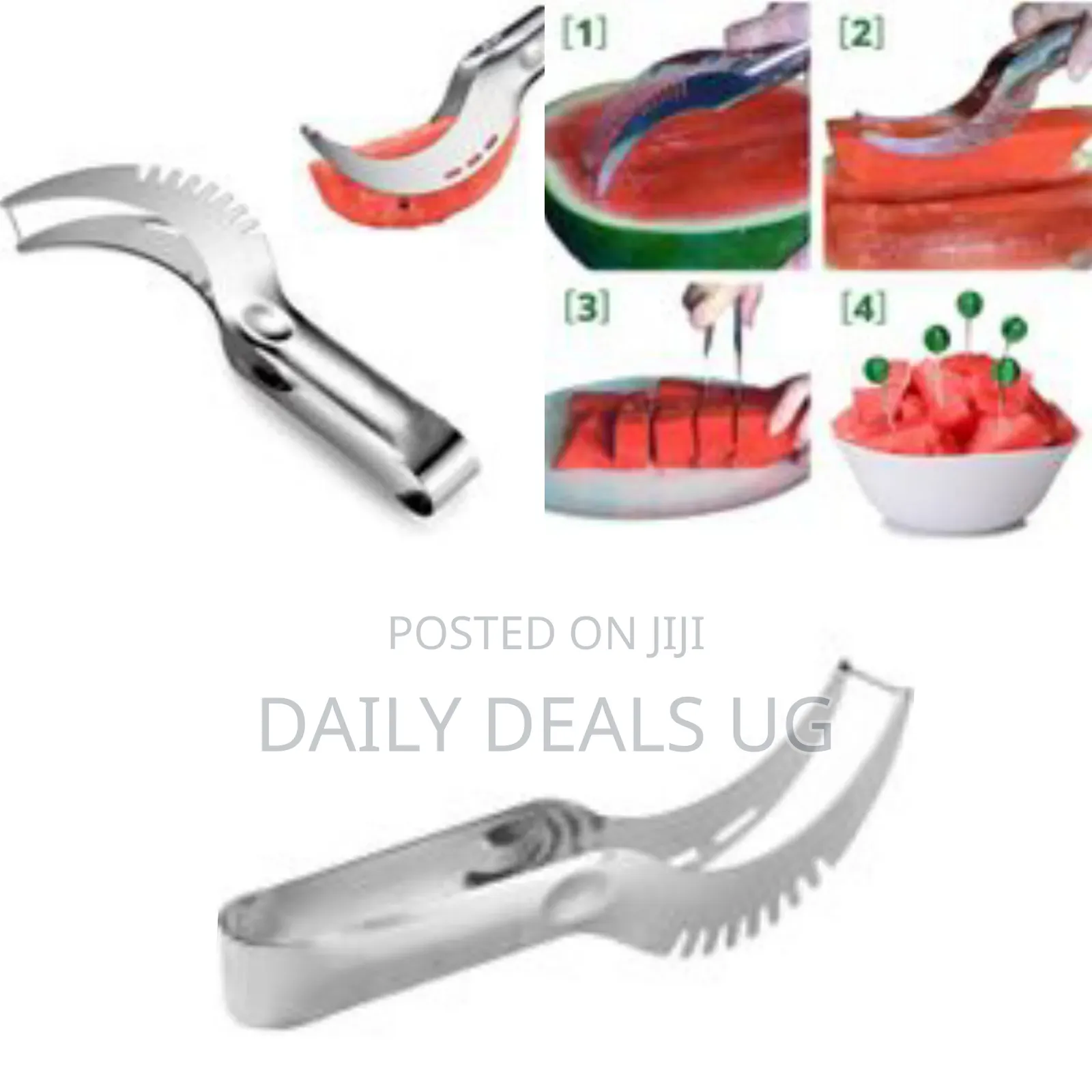 Watermelon Knife Fruit Slicer Fastest Cutter Multi-Purpose