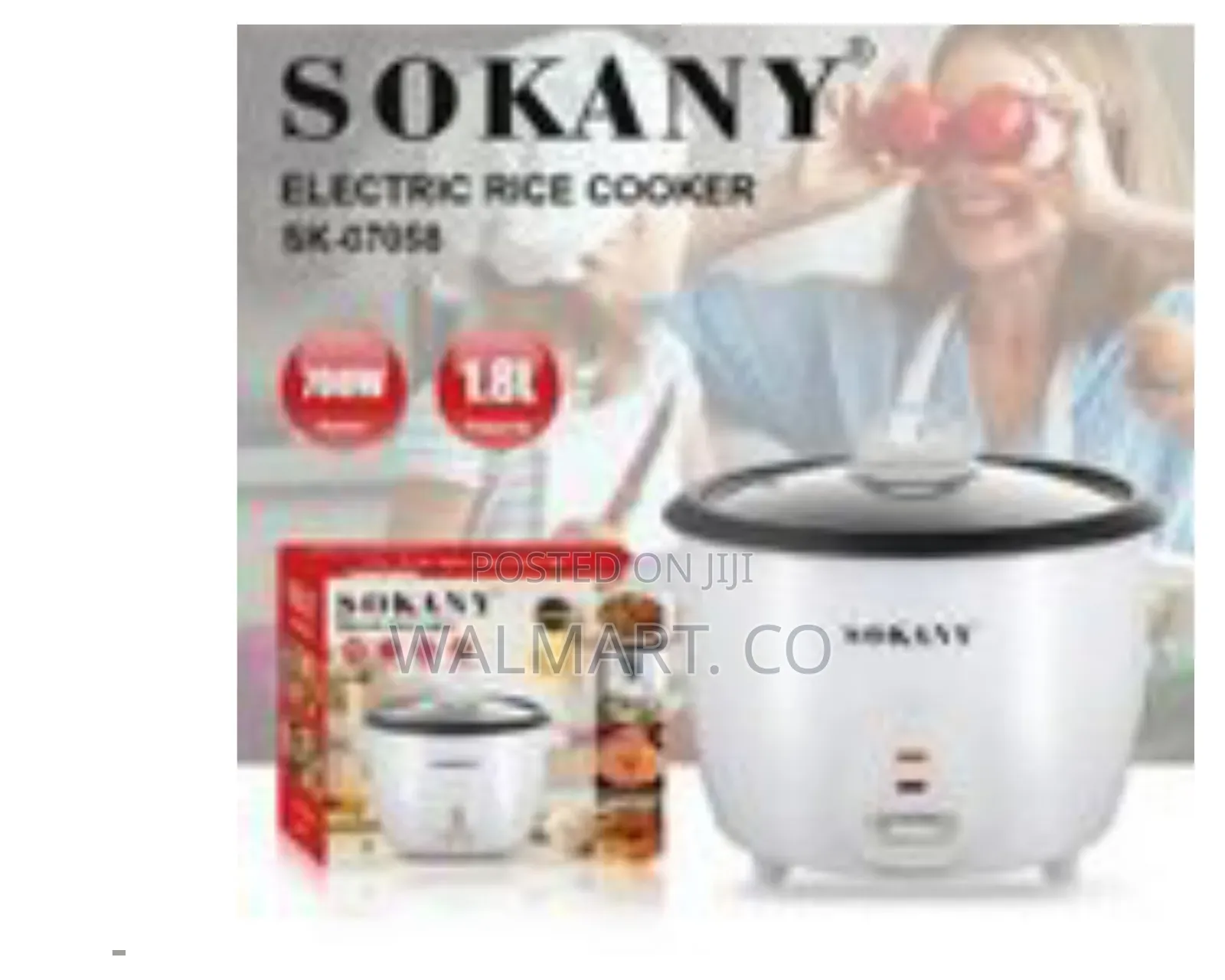 Sokany 1.8l 700w Electric Automatic Rice Cooker