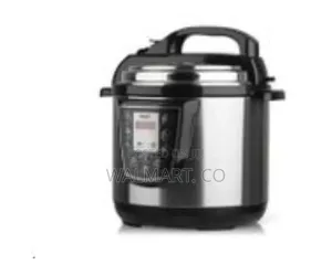 Raf 6 Litres Electric Rice Cooker Steamer Pot-Silver
