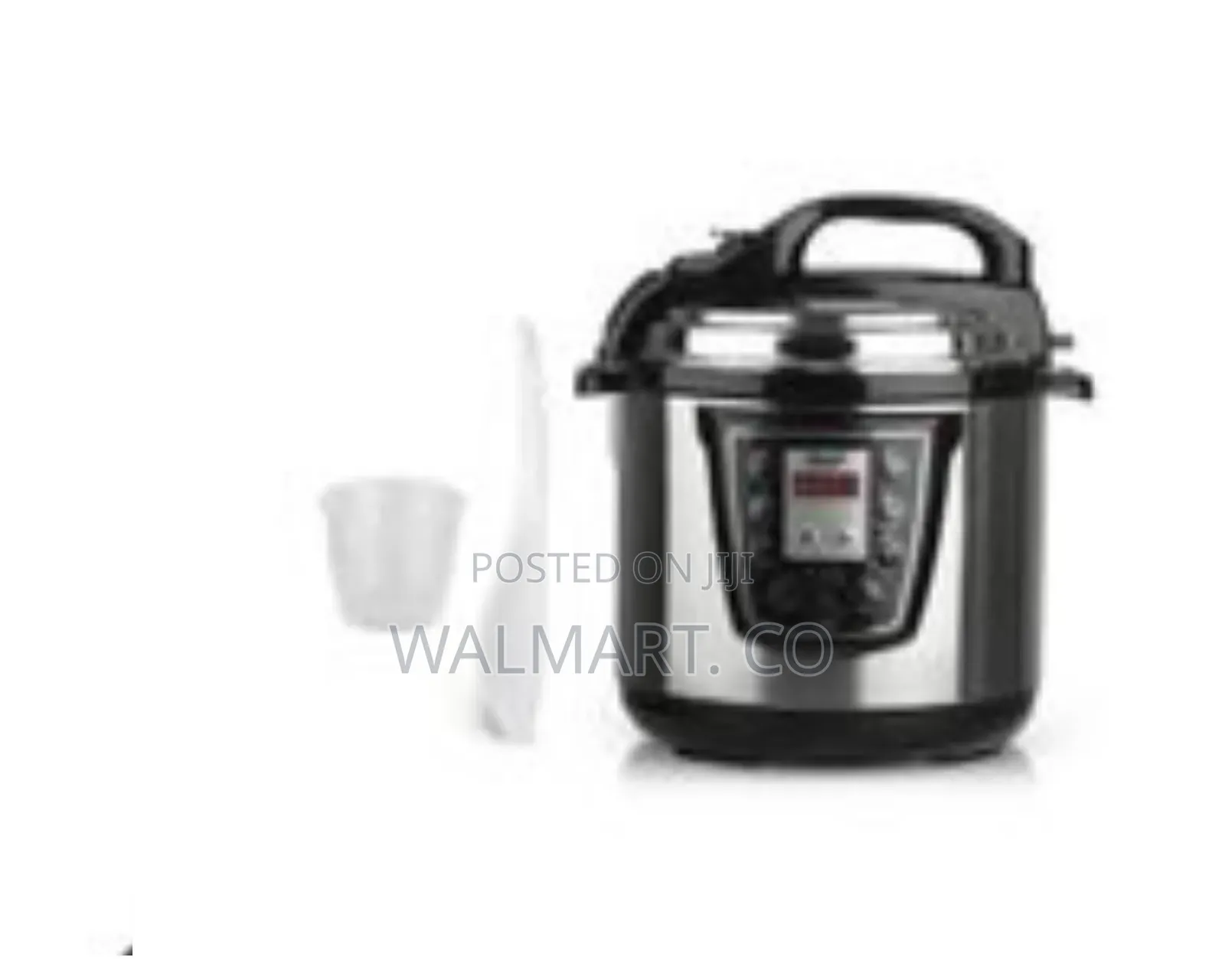 Raf 6 Litres Electric Rice Cooker Steamer Pot-Silver