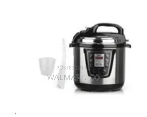 Raf 6 Litres Electric Rice Cooker Steamer Pot-Silver