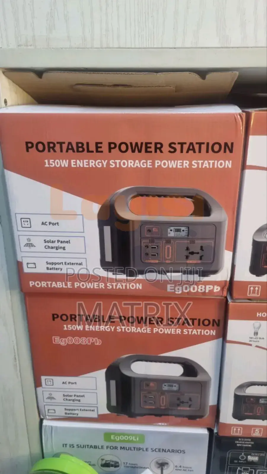 Portable Power Station Supply Eg012 Portable Solar Power Generator