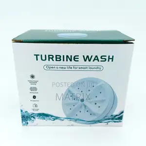 Portable Ultrasonic Turbine Washing Machine