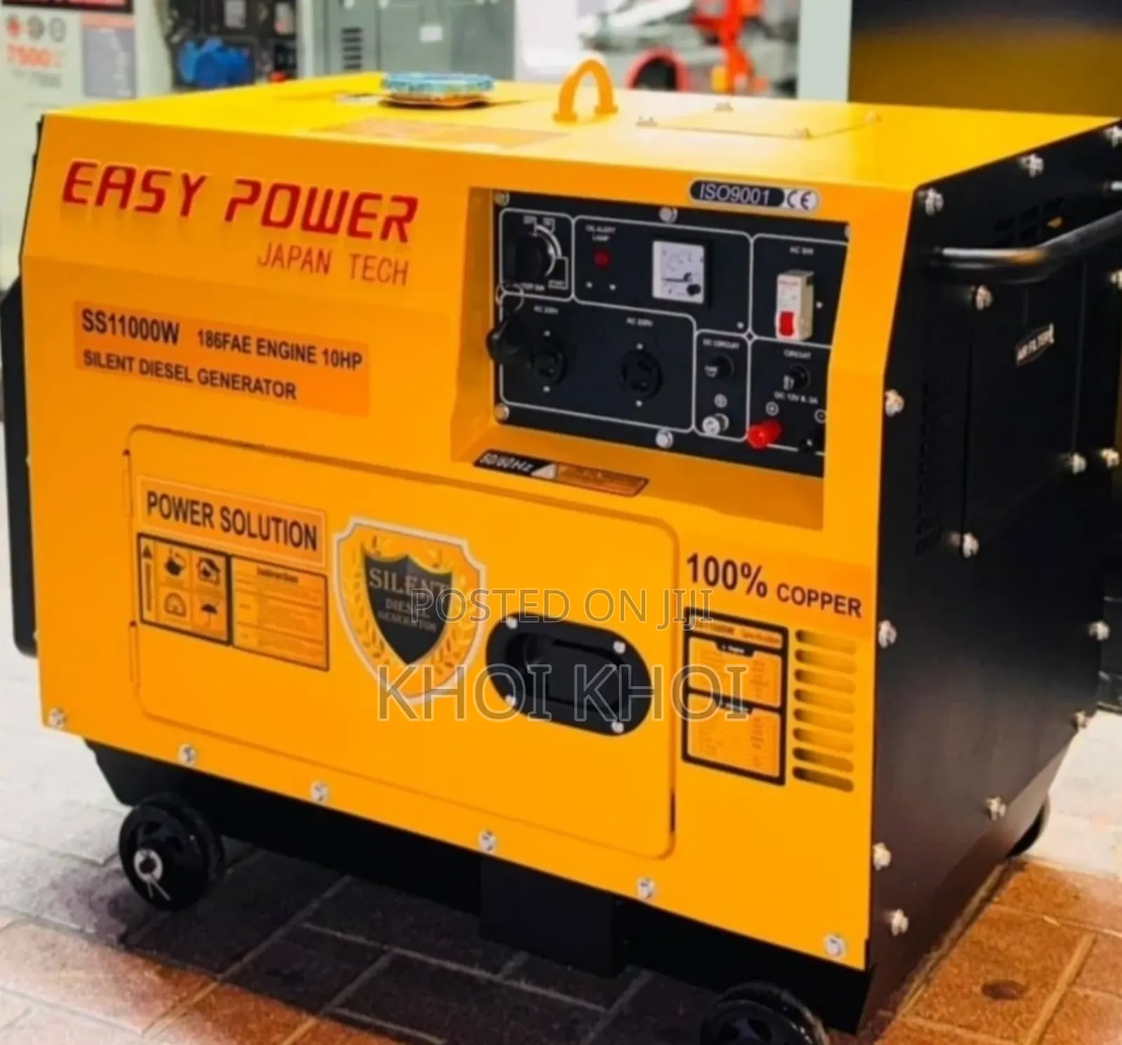 Generator Diesel 7.5kva/75000watts
