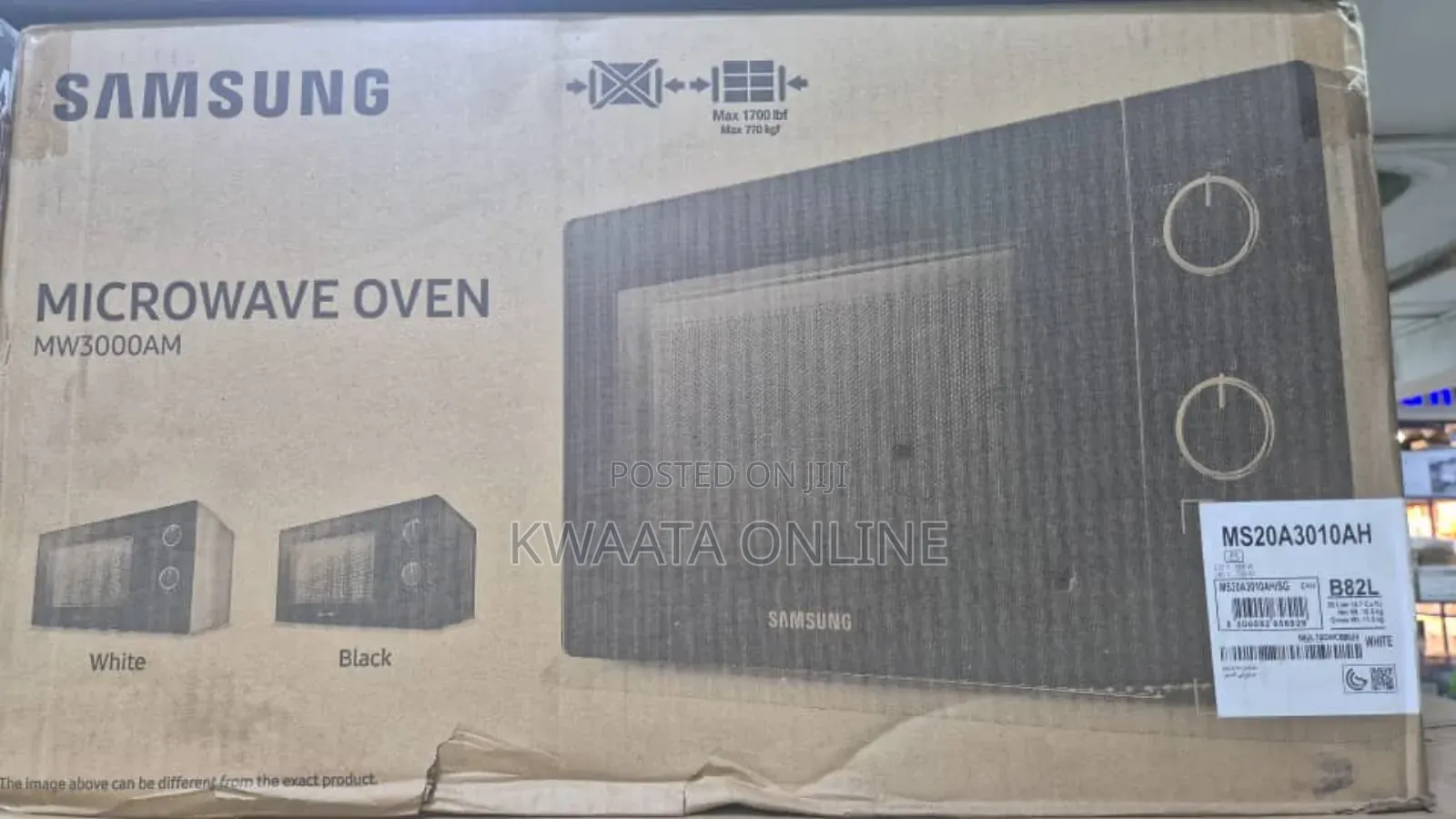 Samsung 20 L Solo Microwave Oven With Dual Dial (Ms20a3010ah