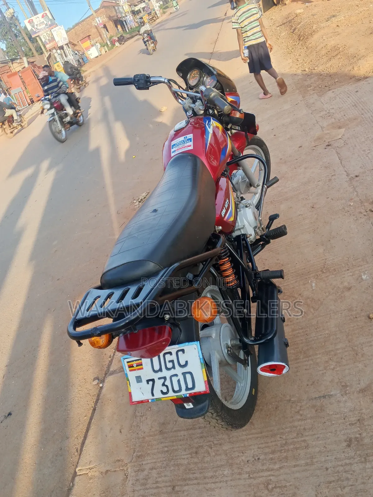 Bajaj Boxer 125 2024 Red