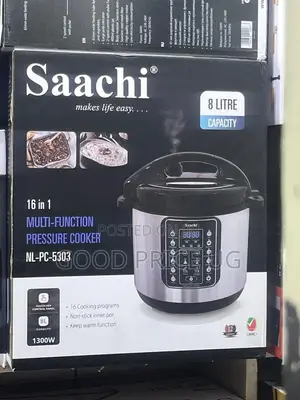 Saachi 16in1 Multifunction 8l Pressure Cooker Nl-Pc-5303