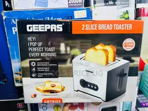 Geepas 2slice Bread Toaster Gbt6152