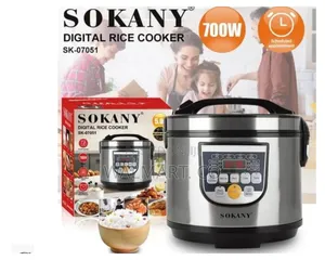 Sokany 5l Automatic Digital Rice Cooker