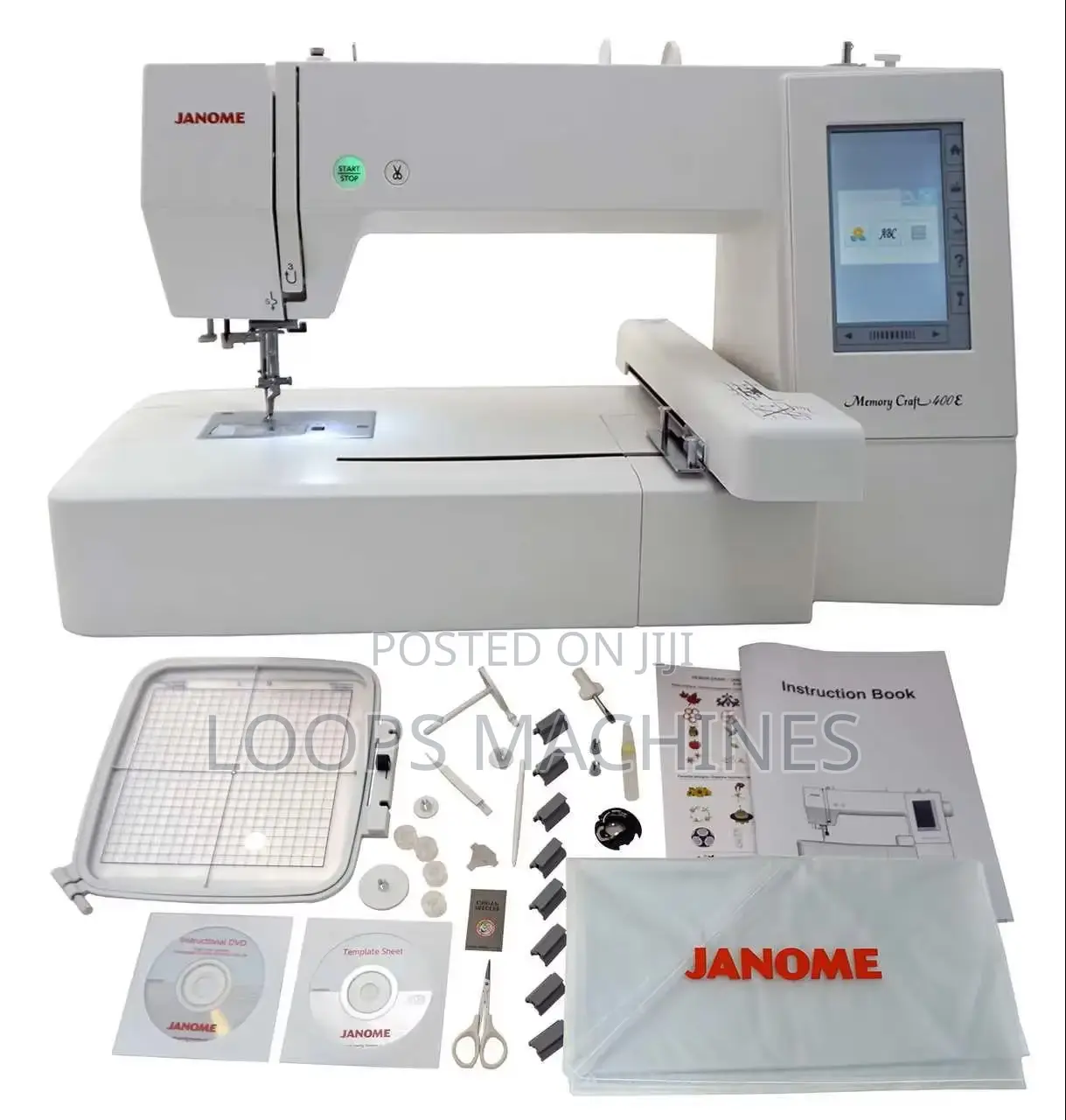 Janome 400e Embroidery Machine