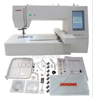 Janome 400e Embroidery Machine