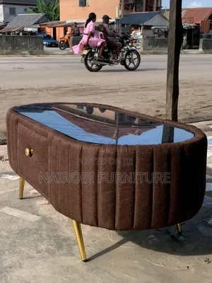 Wide Oval Cabinet Table