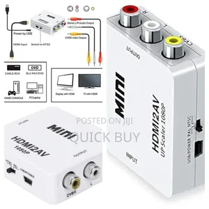 Hdmi To Av Video Converter Box