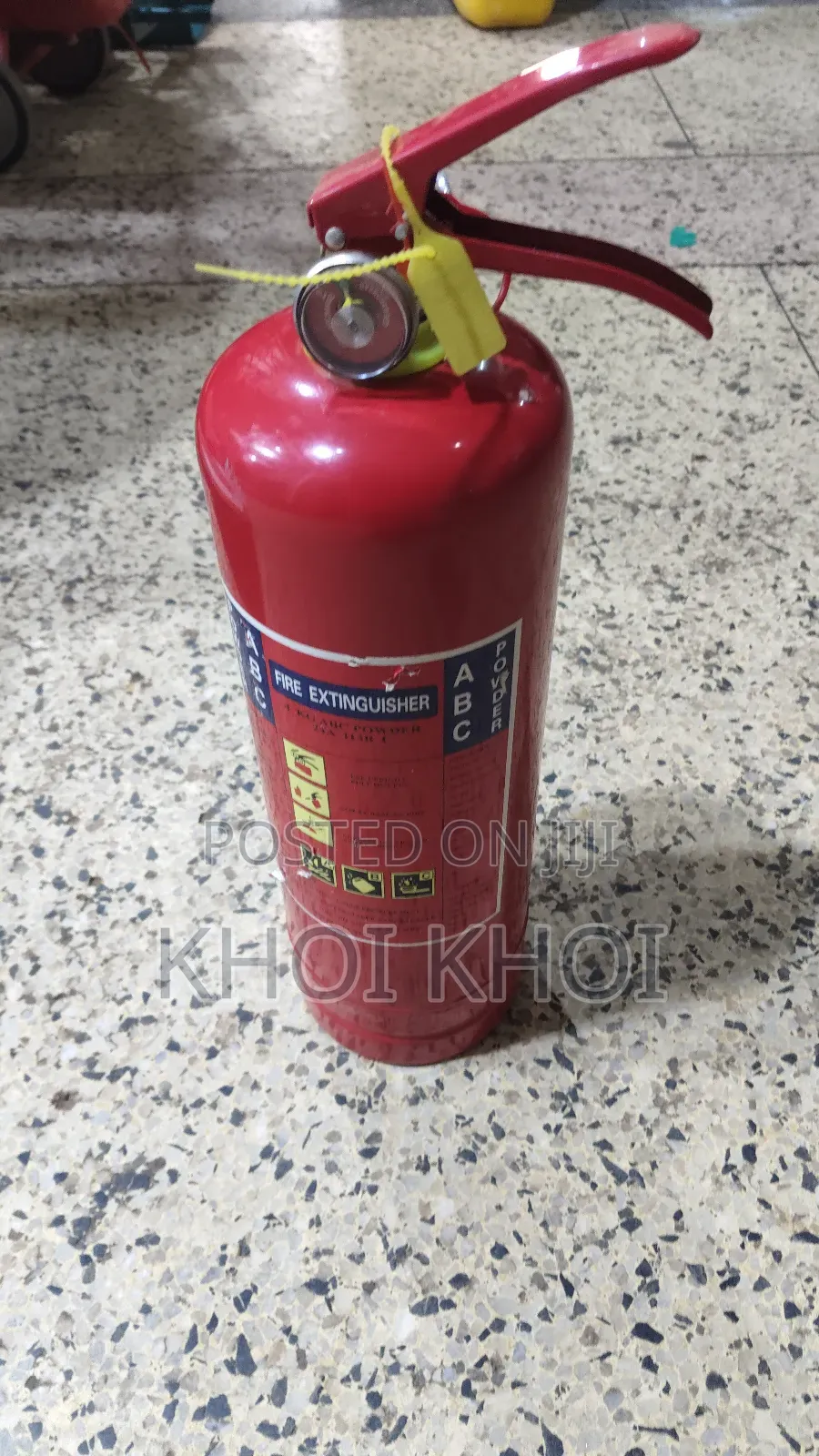 Fire Extinguisher 4kg Abc