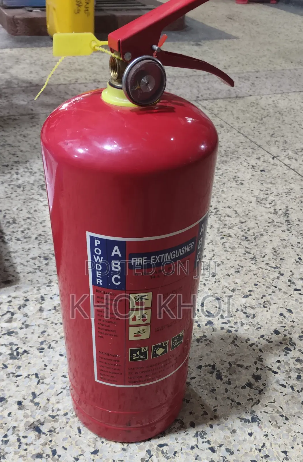 Fire Extinguisher Powder 9 Kilos