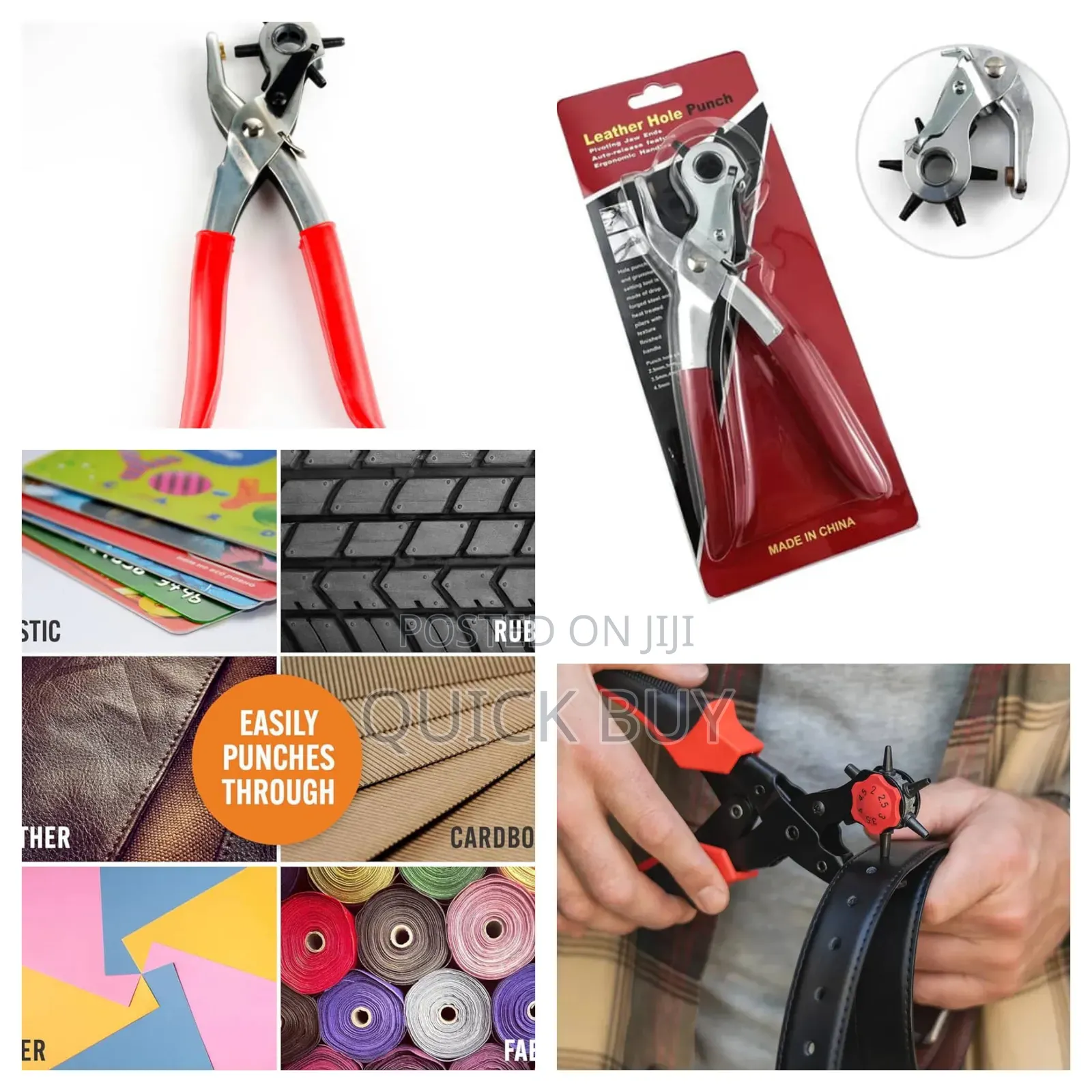 Leather Hole Punch Machine