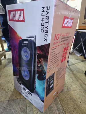 M Jack Mj- 4010 Pofessional Rechargeable Amplified Speakers System