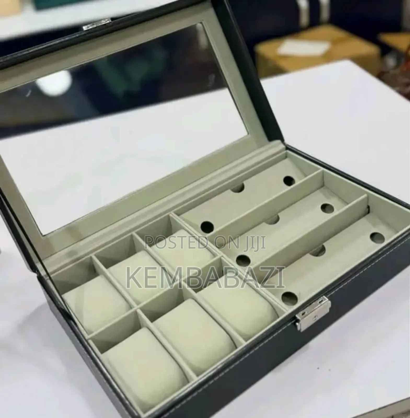 6+3 Watch And Glasses Storage Box