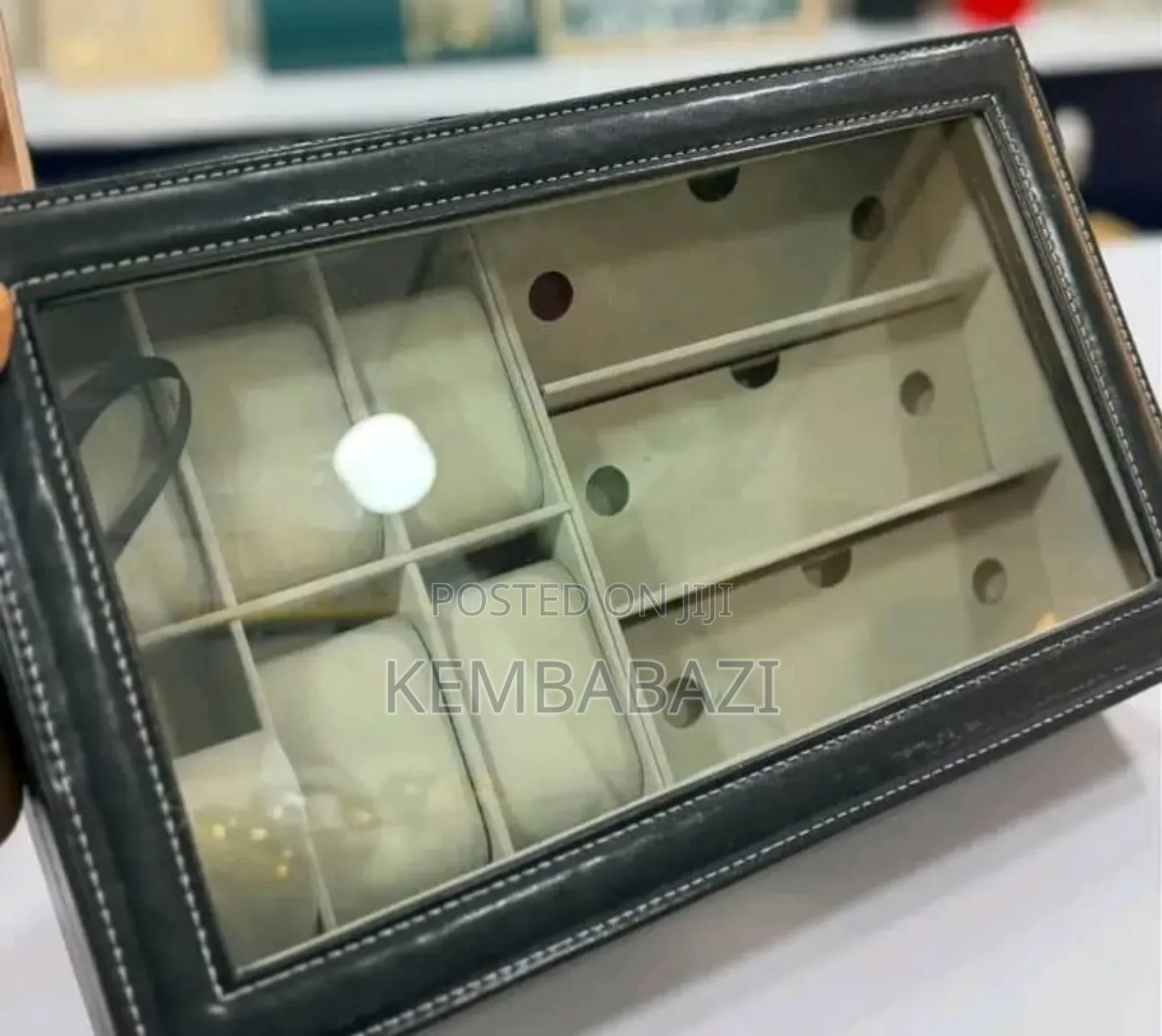 6+3 Watch And Glasses Storage Box