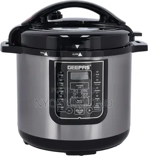 Geepas Pressure Cooker Digital 8liters