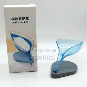 Leaf Soap Bathroom Soap Dish Sponge Case Holder