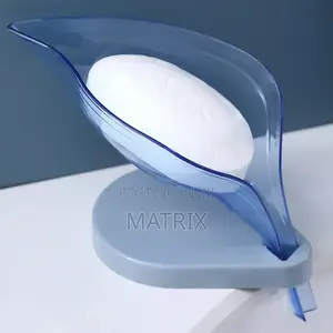 Leaf Soap Bathroom Soap Dish Sponge Case Holder