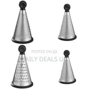 Cuisinart Conical Round Stainless Steel Grater-Silver -Silver