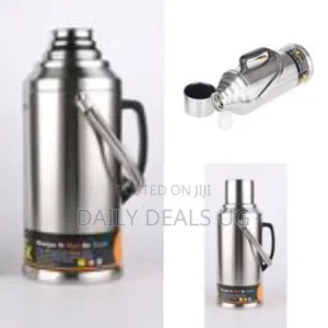Daydays 3.2l Stainless Steel Vacuum Flask Storage Bottle- Silver